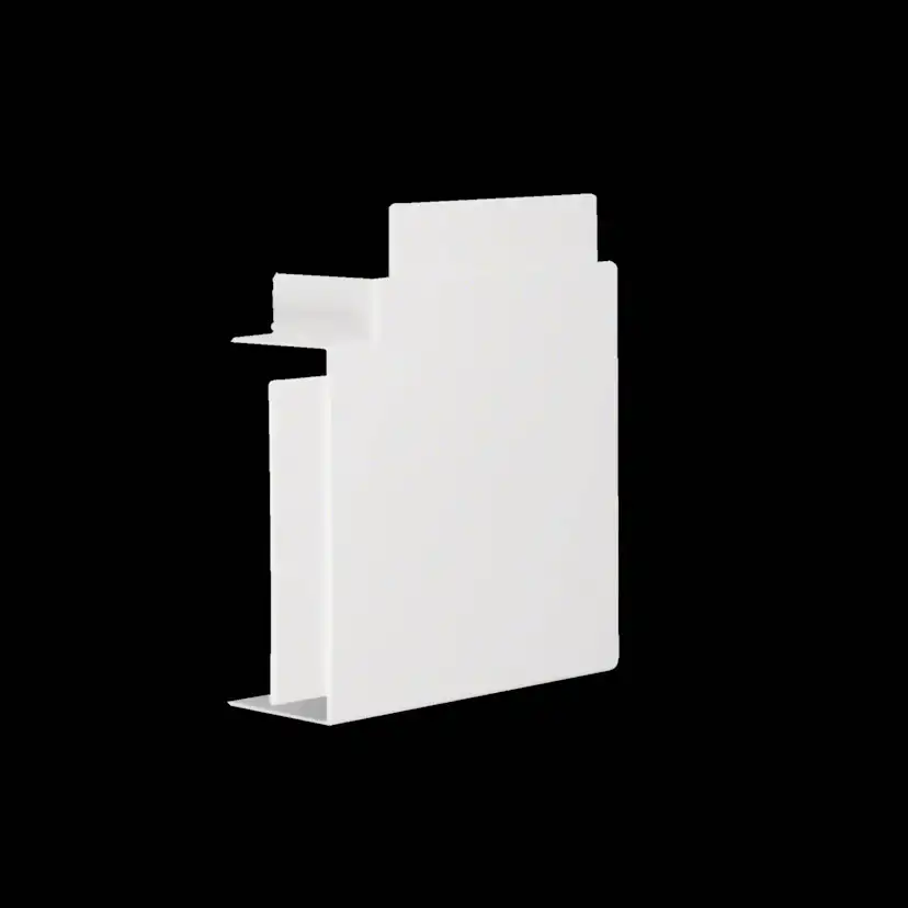 L-Vinkel till Matarkanal Hager LF/LFH 60 x 150 mm Halogenfri Vit RAL 9016