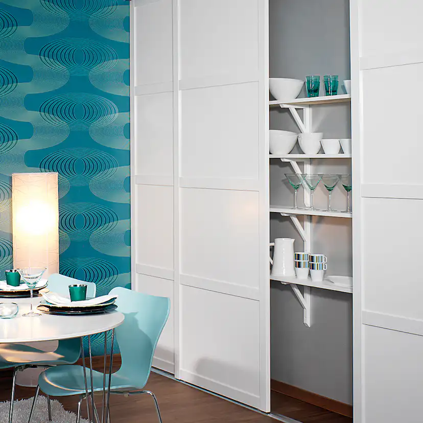 Ramverk Lundbergs Shoji Vit