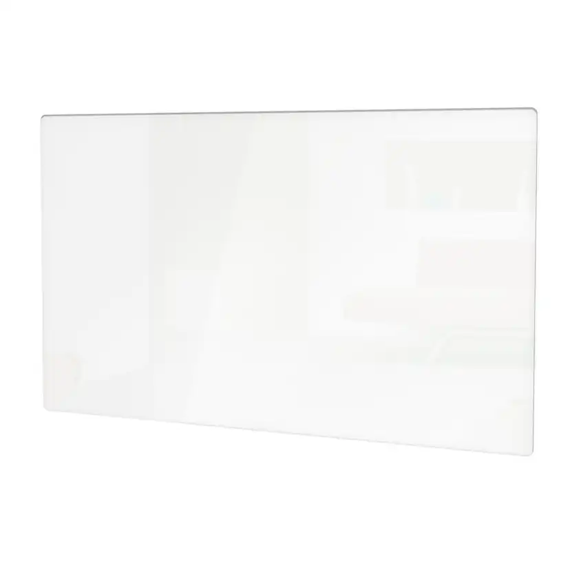 Glasfront vit H40 1000W B: 725 mm, H: 400 mm, Vit