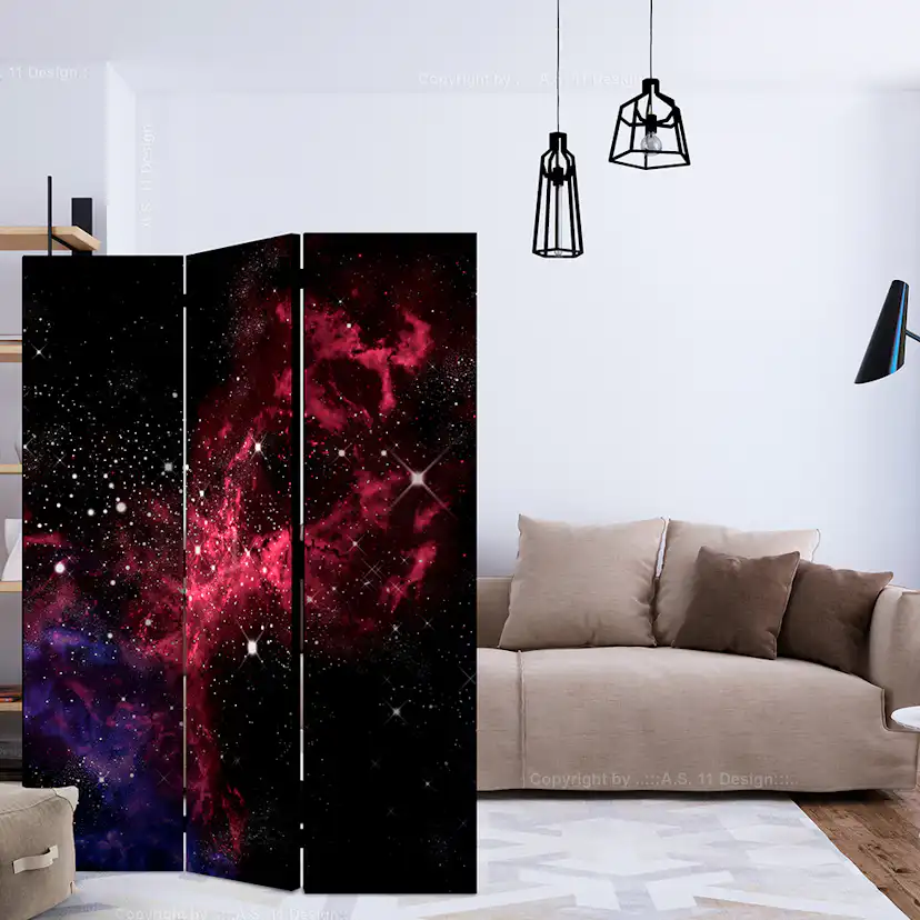Rumsavdelare Arkiio Space Stars 135x172 cm