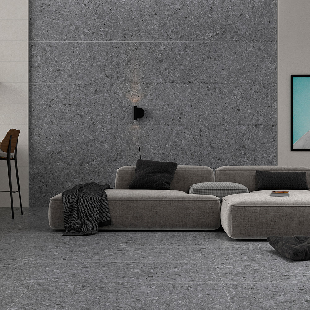 Klinker Tenfors Flodsten Winter 90x90 cm