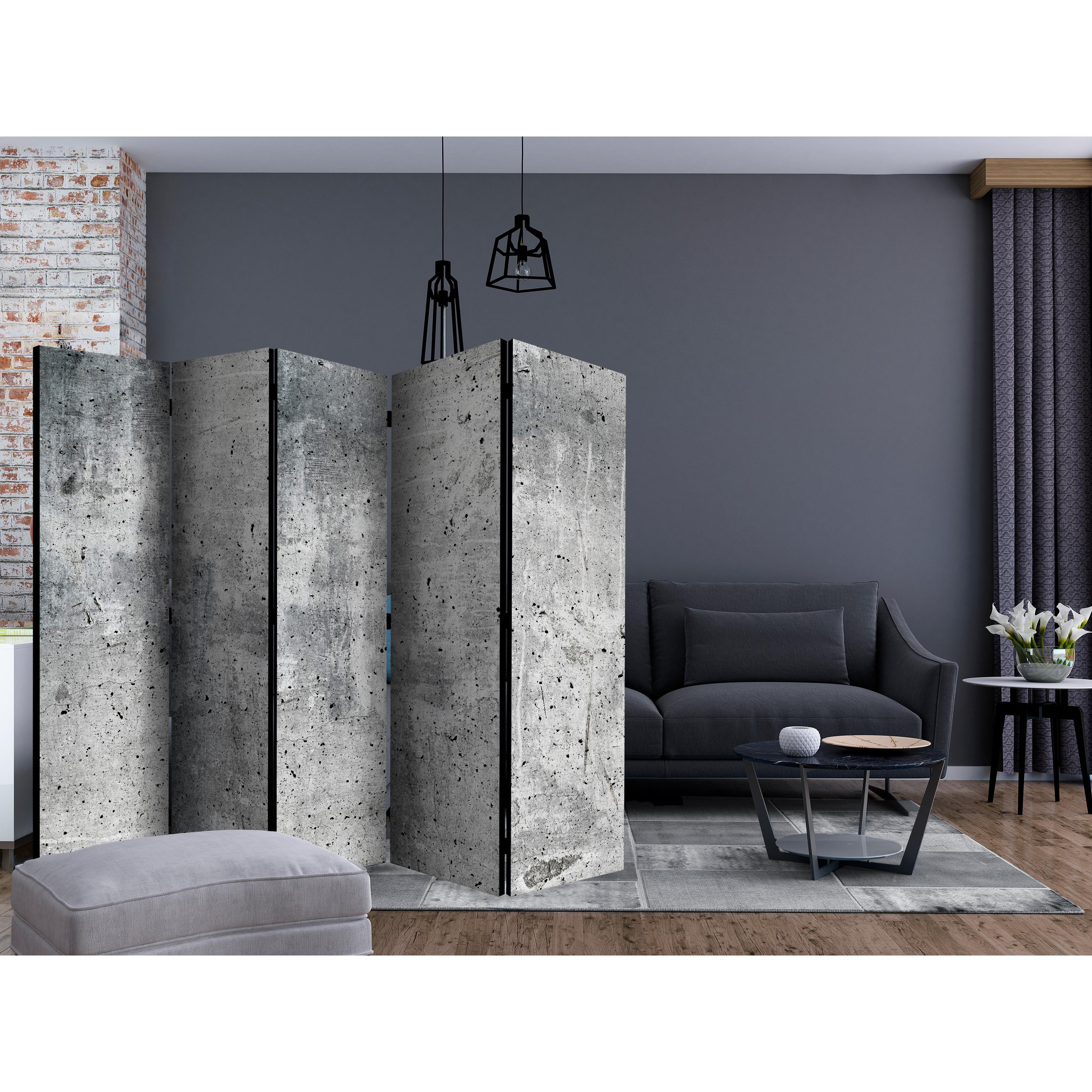 Rumsavdelare Arkiio Fresh Concrete II 225x172 cm