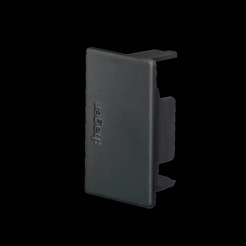 Ändstycke till Matarkanal Hager LF/LFH 30 x 45 mm Halogenfri