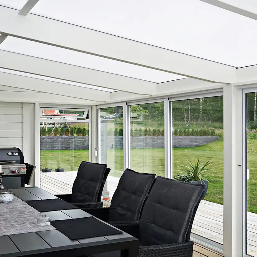 Kanalplast 10 mm Halle Isolux Opal Komplett Tak