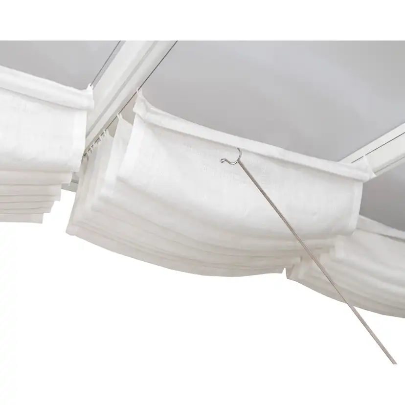 Persienn Canopia by Palram Skuggkit Vit Till Pergola 3 x 8,6 m