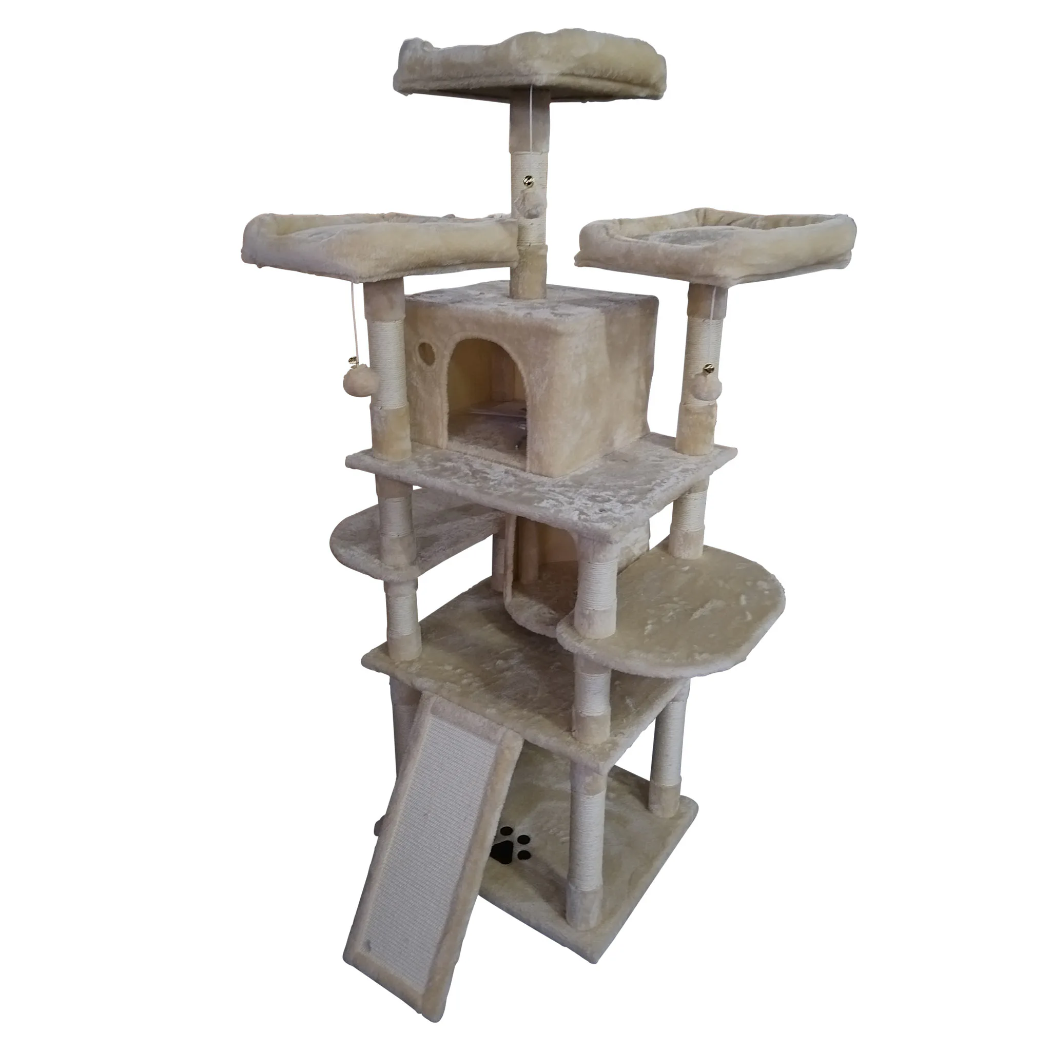 Klösträd Trekker Tower 170 cm Beige