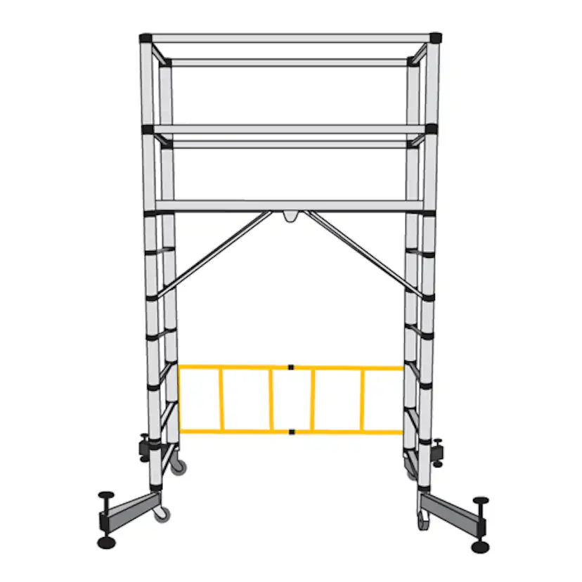 Byggställning Zarges Teletower