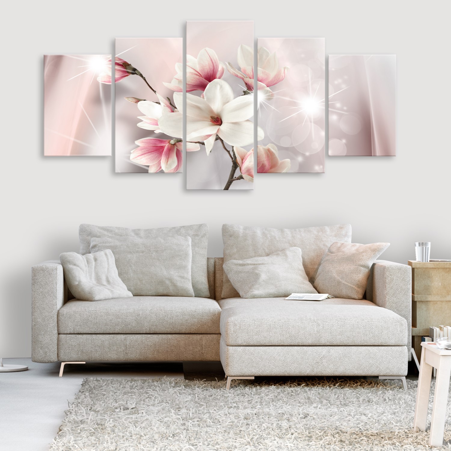 Tavla Arkiio DazzlIng Magnolias Wide 5 delar