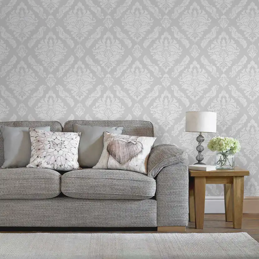 Tapet Boutique Damask Metallic Effekt 104259