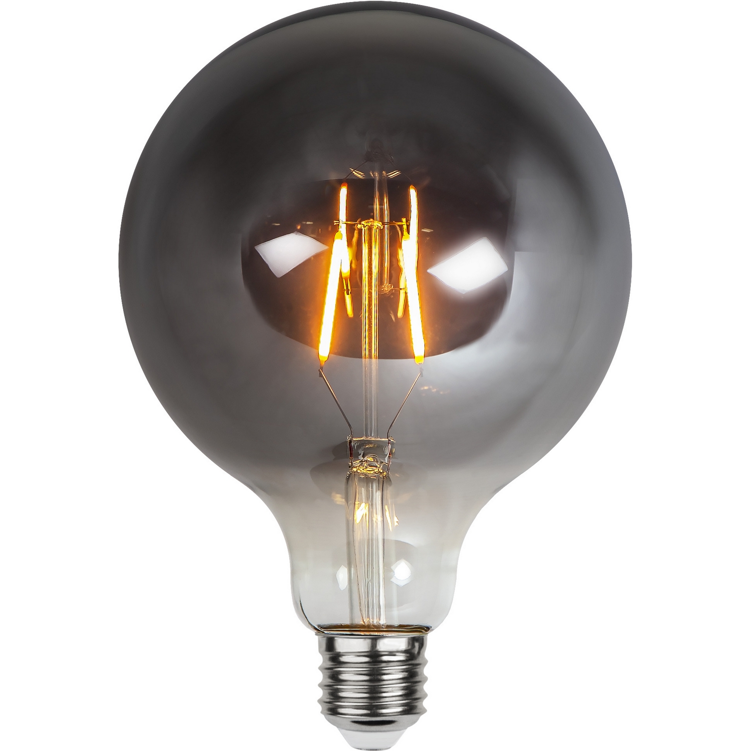 LED-lampa Star Trading Plain Smoke E27 G125