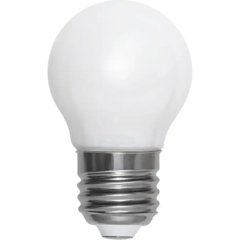 LED-lampa Star Trading Filament E27 G45 Opal RA90 4,7W