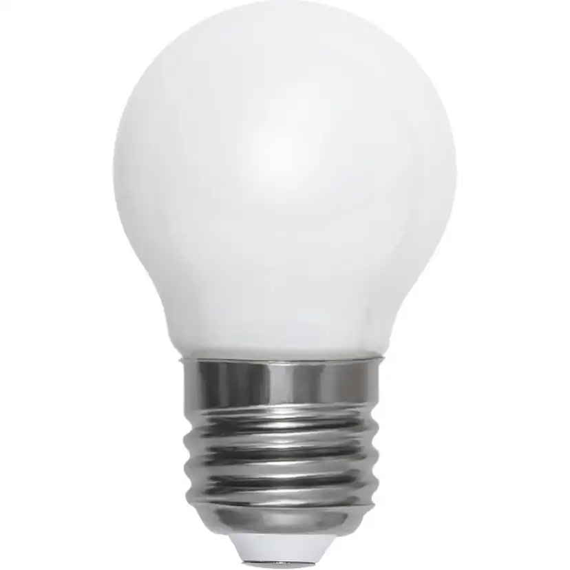 LED-lampa Star Trading Filament E27 G45 Opal RA90 4,7W