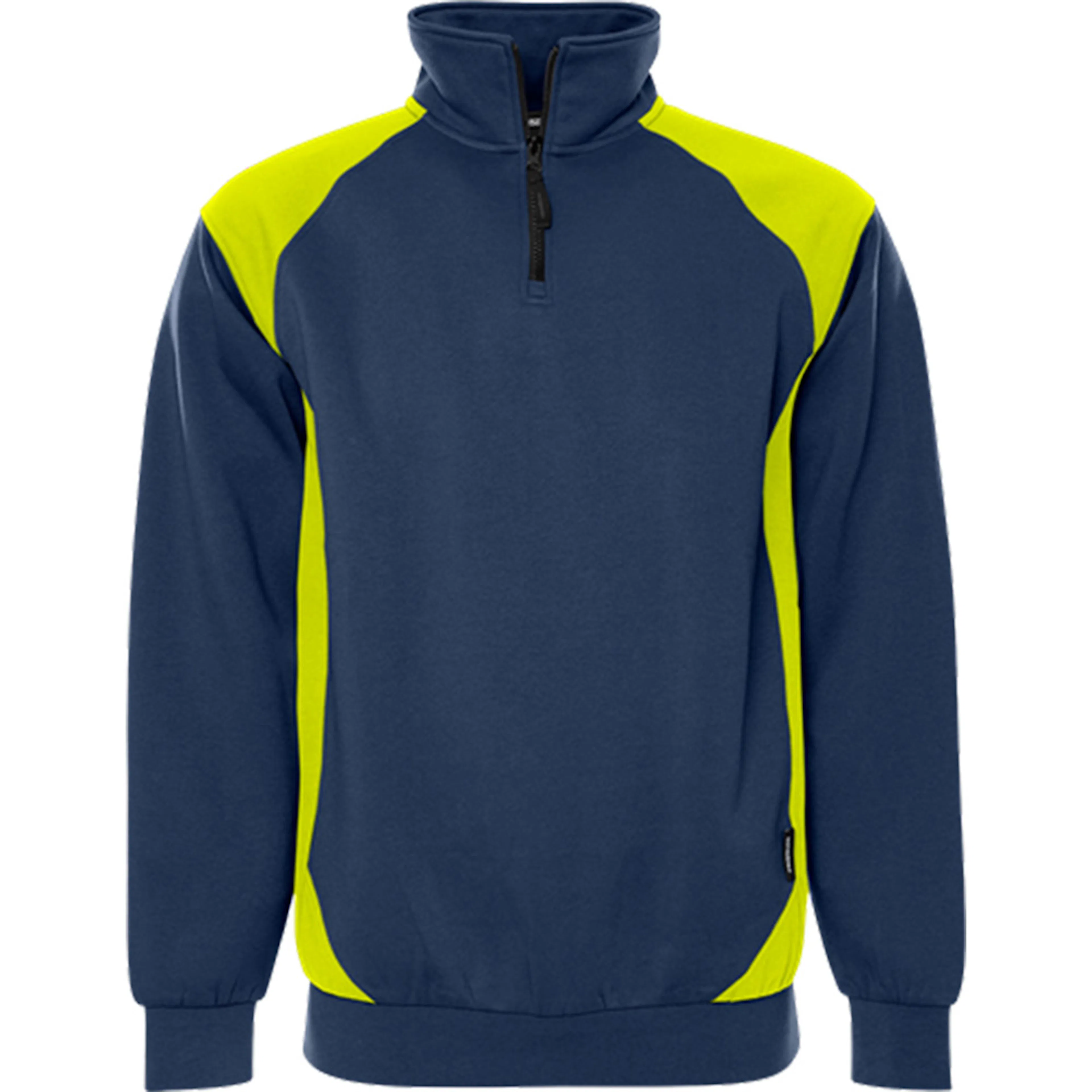 Marinblå/Varsel Gul