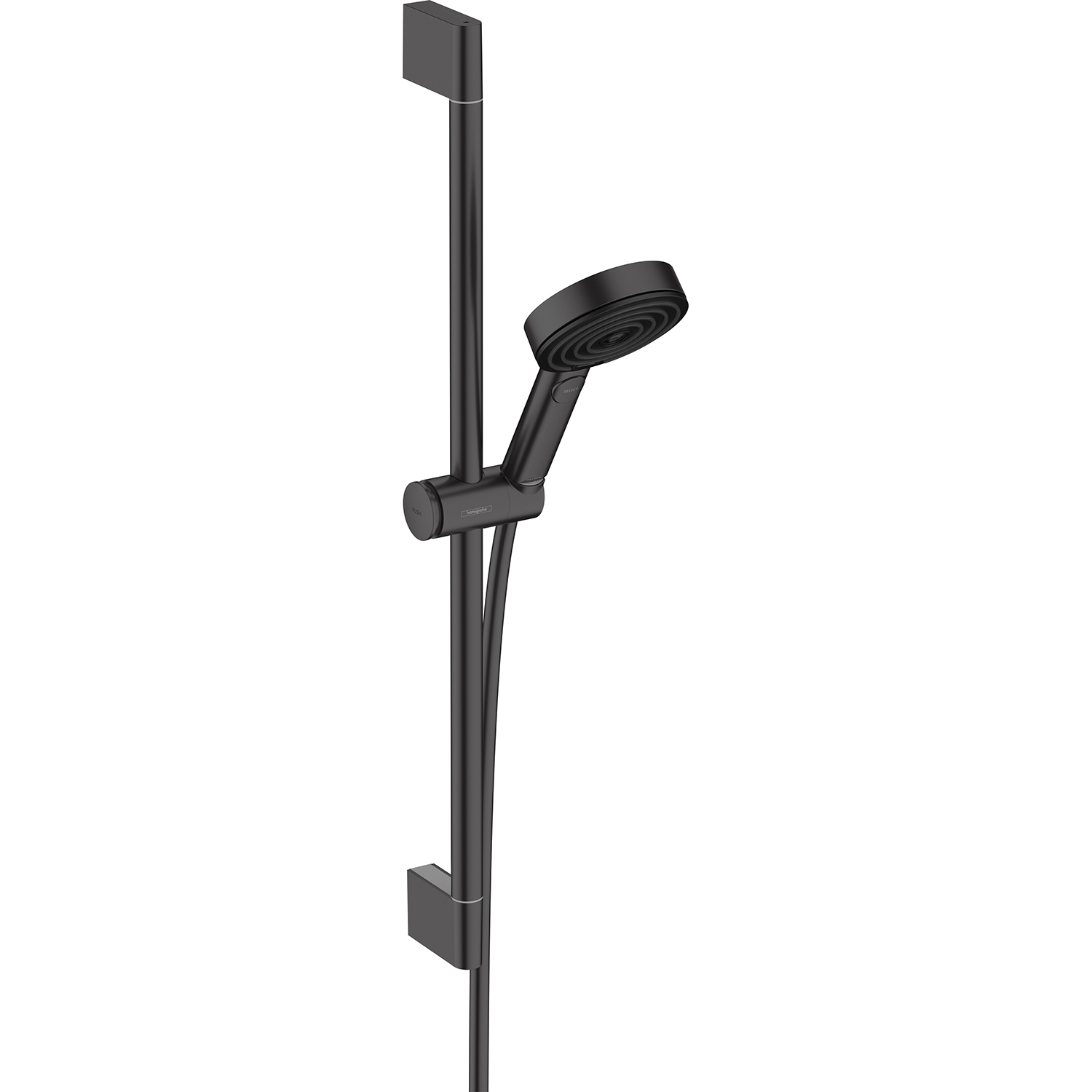 Duschset Pulsify Select S 105 3jet Relaxation Unica S 65cm M Matt Svart