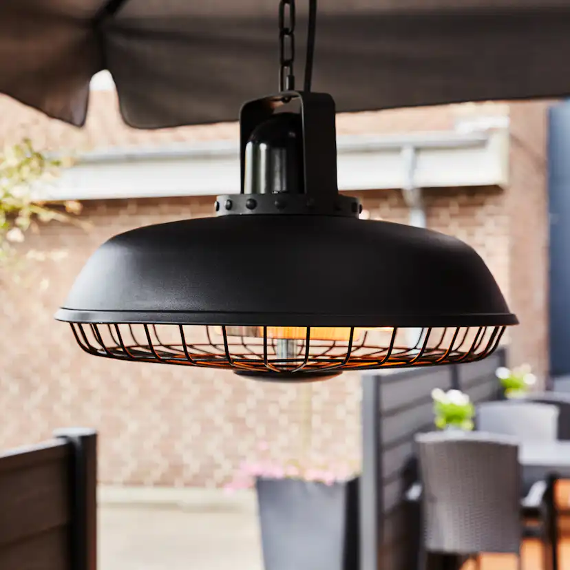 Terrassvärmare HORTUS 1800W inkl. fjärrkontroll