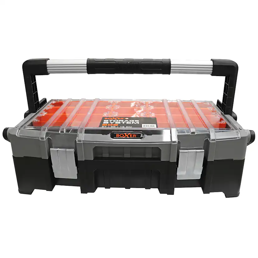 Verktygslåda Boxer Plast 22 tum Med Avtagbar Överdel