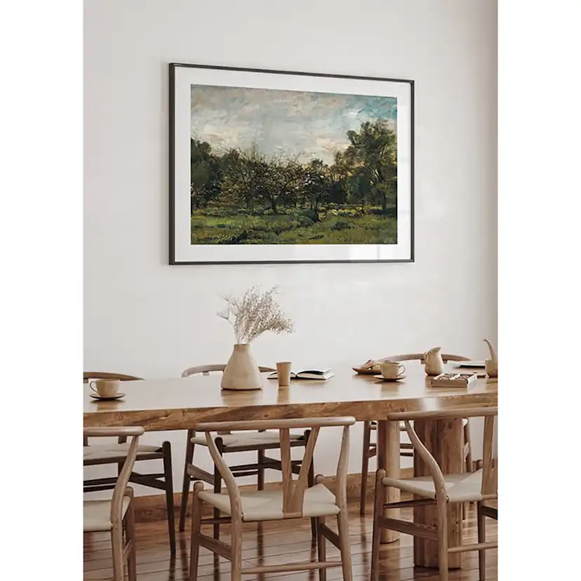 Poster Gallerix Boomgaard By Charles-François Daubigny