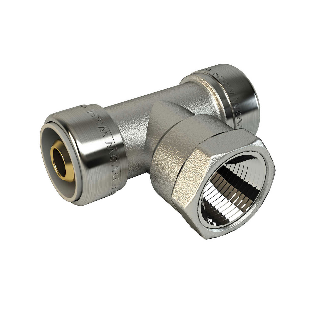 Pushfit LK Systems T-Koppling Invändig Gänga