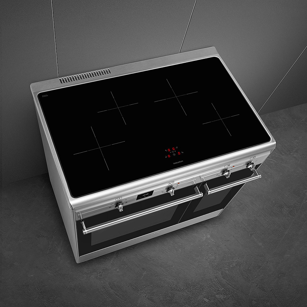 Induktionsspis Smeg CX92IM, Rostfri