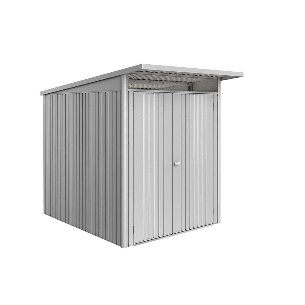 Redskapsbod Biohort Avantgarde Eco A2 Metallic Silver Dubbeldörr