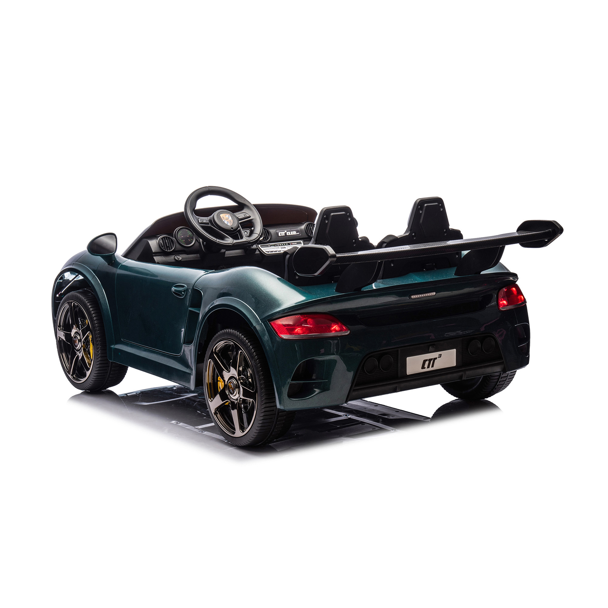 Elbil Nordic Play Porsche RUF 4x10,8V Motor EVA-Hjul För 2 Pers