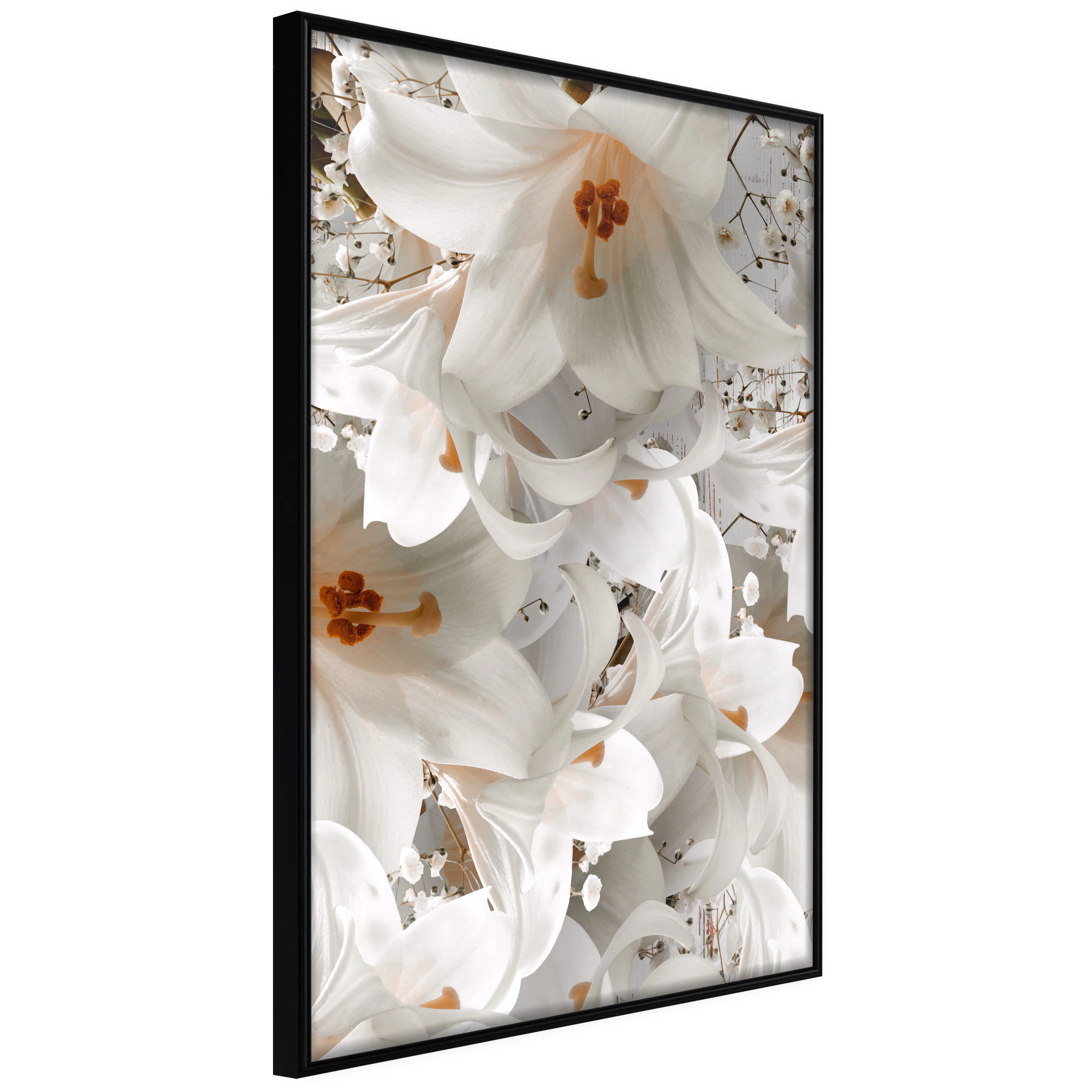 Poster Artgeist Affisch White Blow