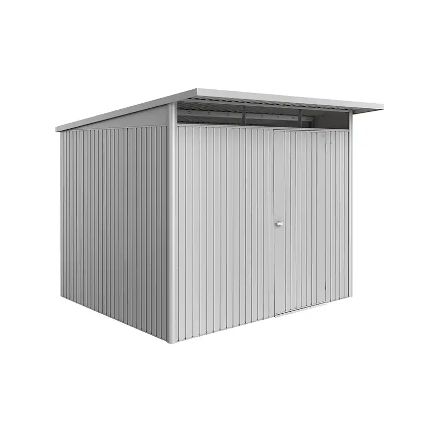 Redskapsbod Biohort Avantgarde Eco A6 Metallic Silver Standarddörr