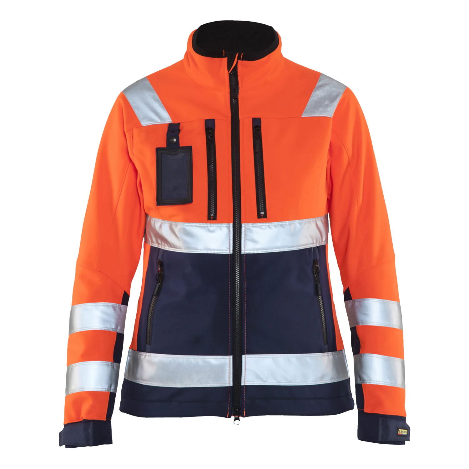 Varselorange/Marinblå