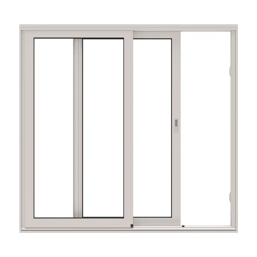 Skjutdörr NorDan HelAlu Aluminium 2-Delad Dubbelspår