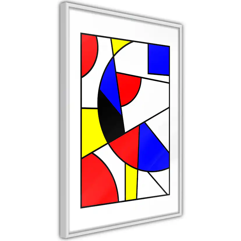 Poster Artgeist Affisch Abstraction De Stijl