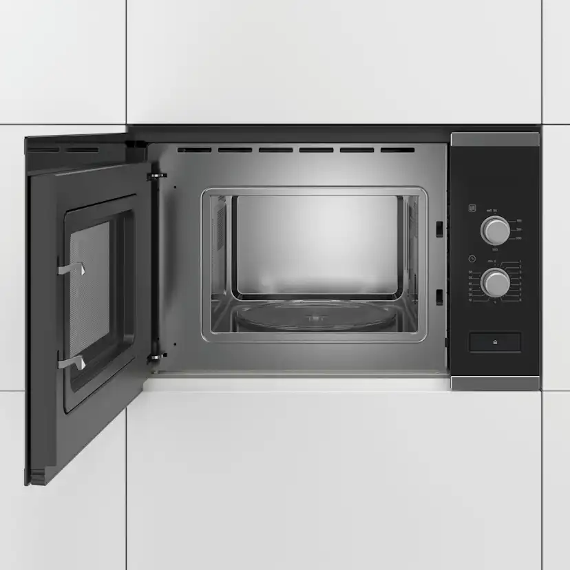 Mikrovågsugn Bosch Serie 4 BFL520MS0 Inbyggnadsmikro Rostfritt Stål