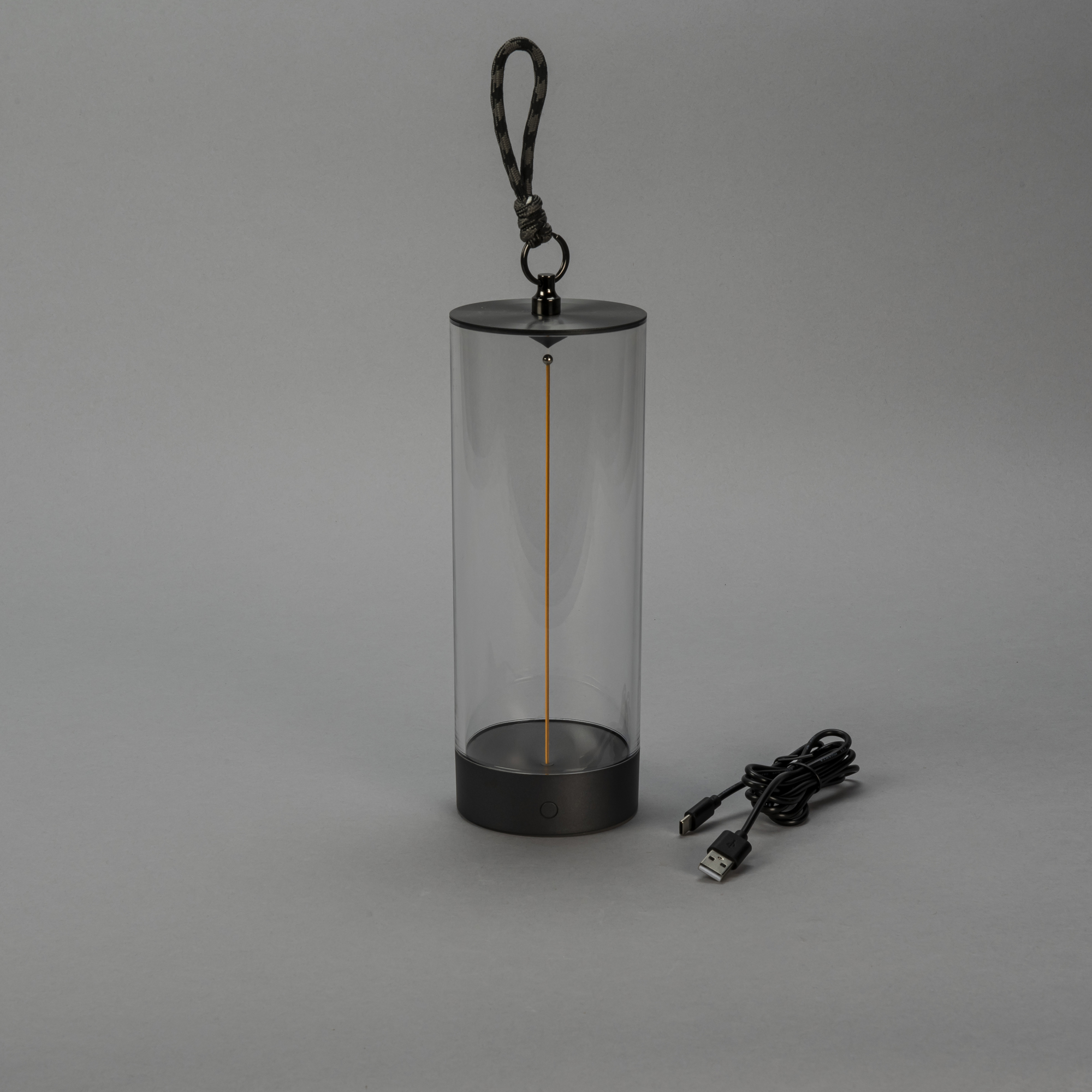 Bordslampa Gnosjö Konstsmide Edison S USB Portabel