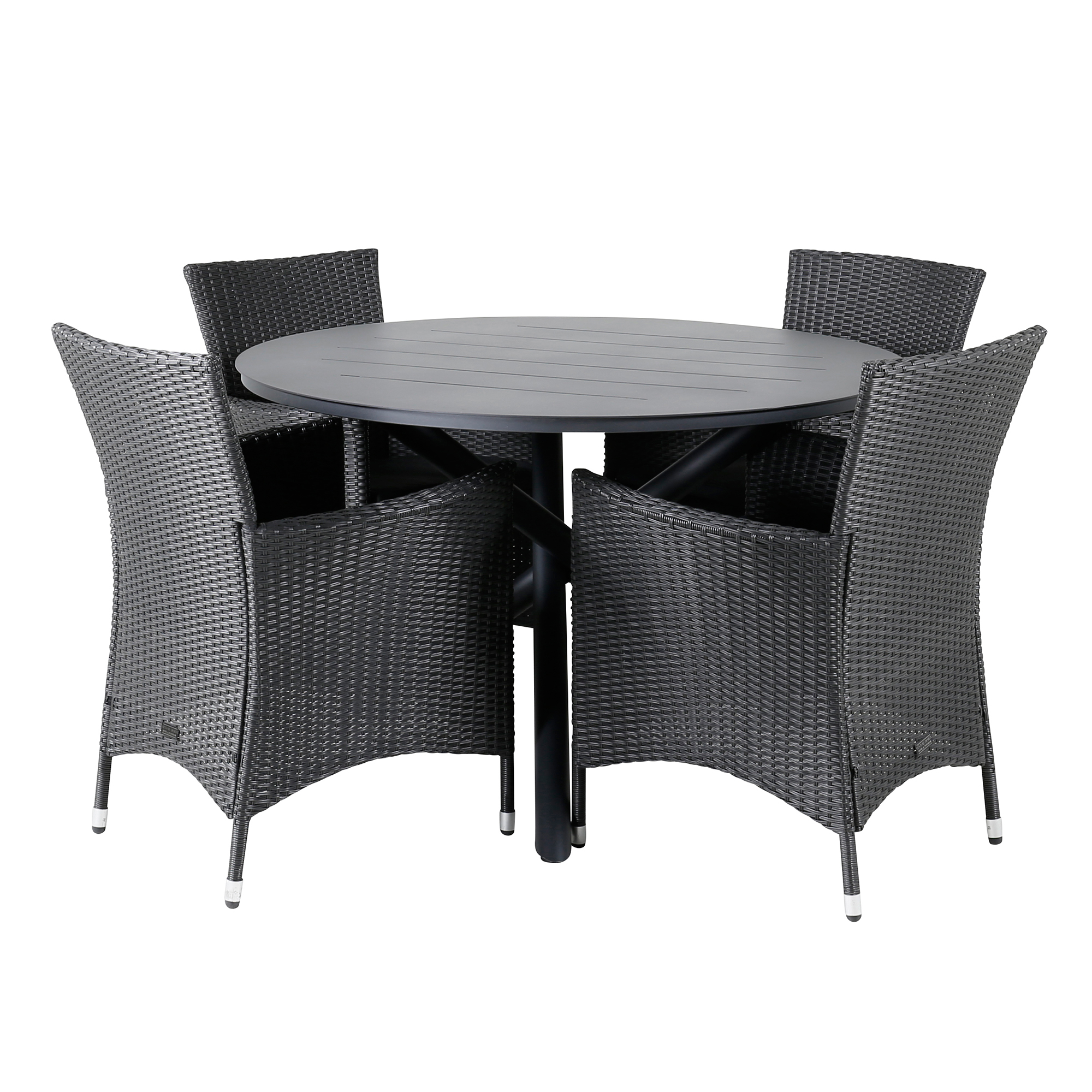 Matgrupp Venture Home Ande med 4 Kew Matstolar