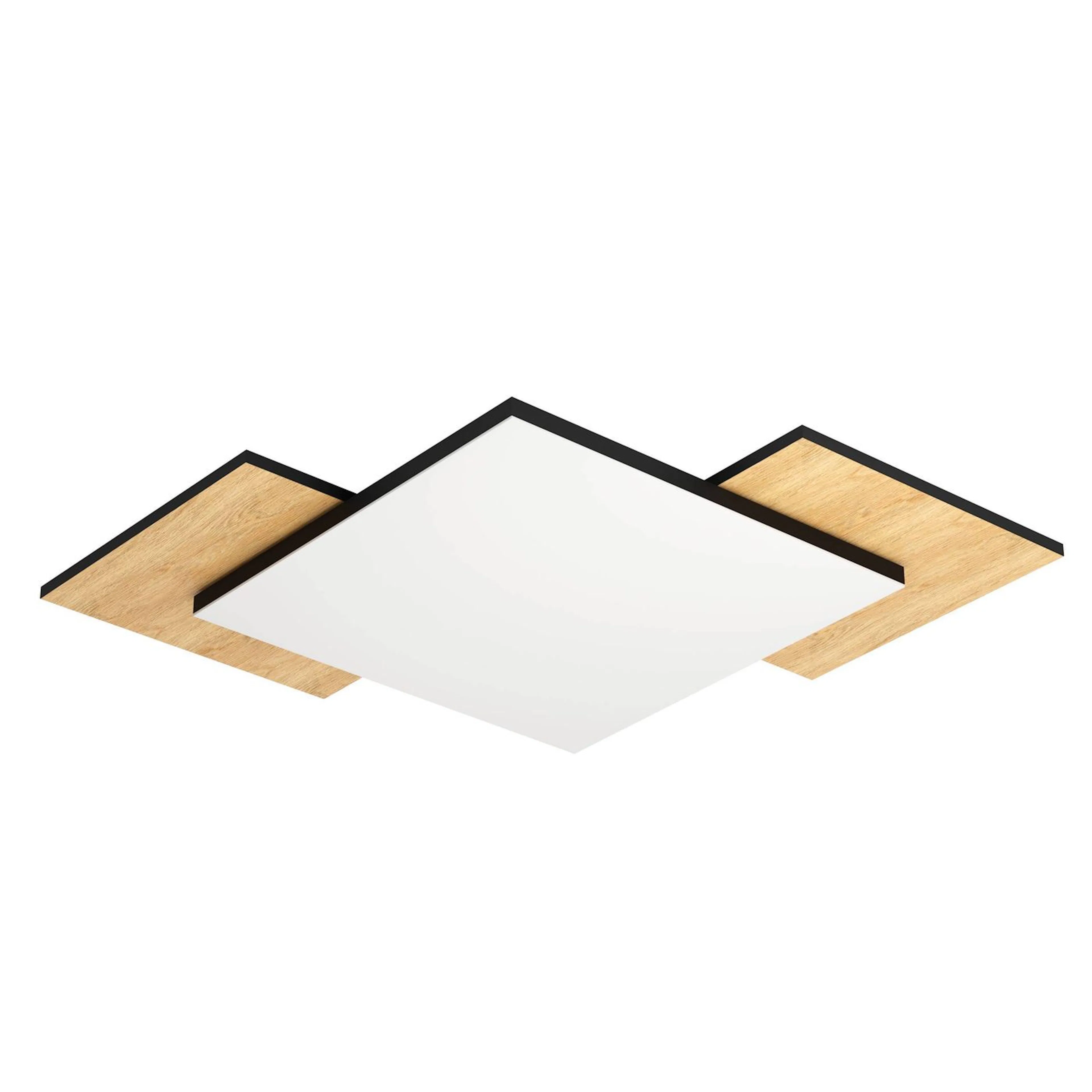 LED-DL 435X435 WS/SW/HOLZ 'TAMURIA' 435x435 mm