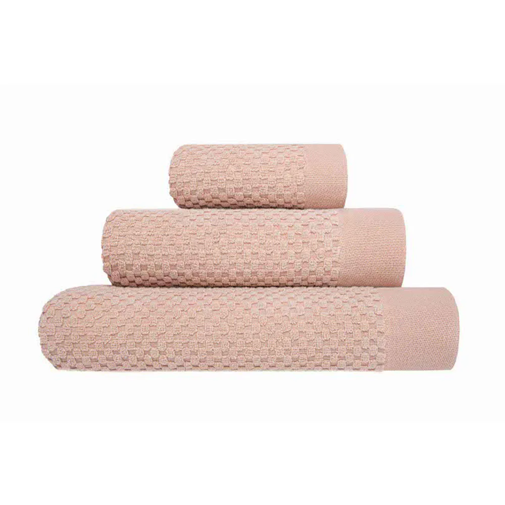 Handduk Terra peach 90x150 cm Färg: Rosa, Storlek: 90x150 cm