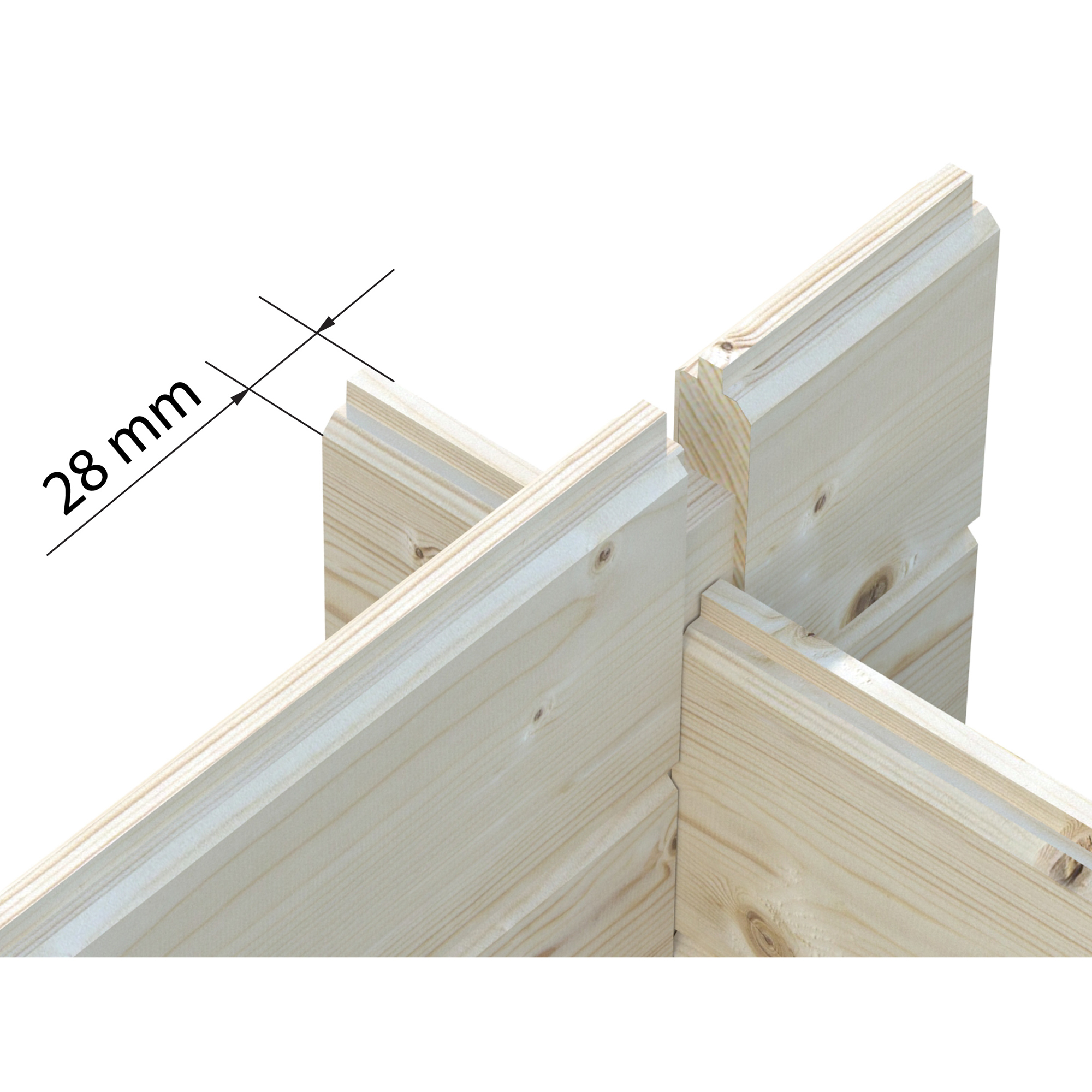 Förråd Palmako Jari 14,5 m2