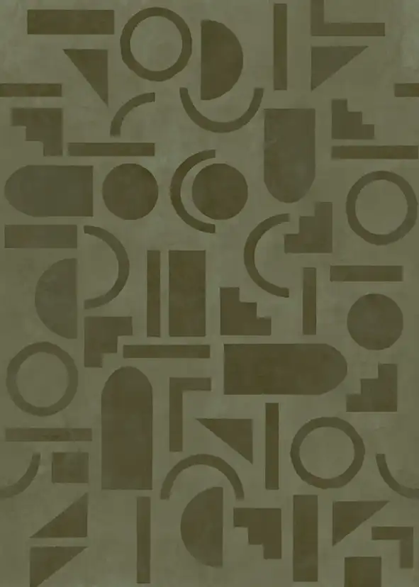 Fototapet LOOKS by Wolfgang Joop Looks Geometrisk Grön 121030
