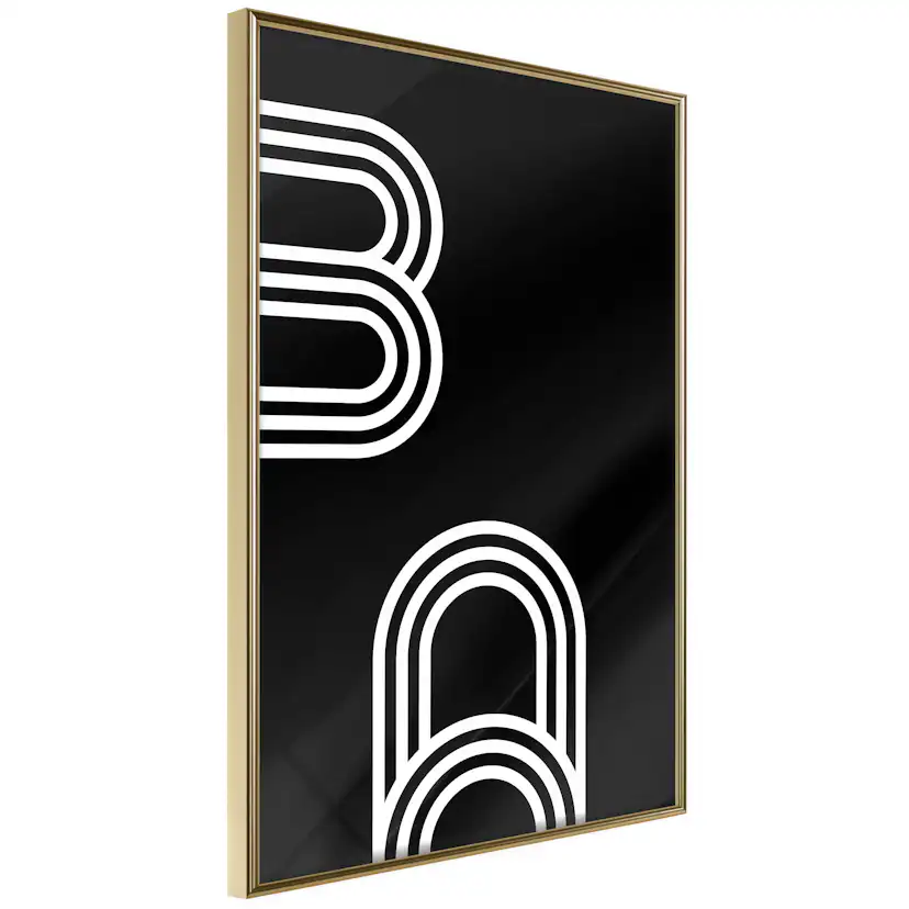 Poster Artgeist Affisch Retro Lines