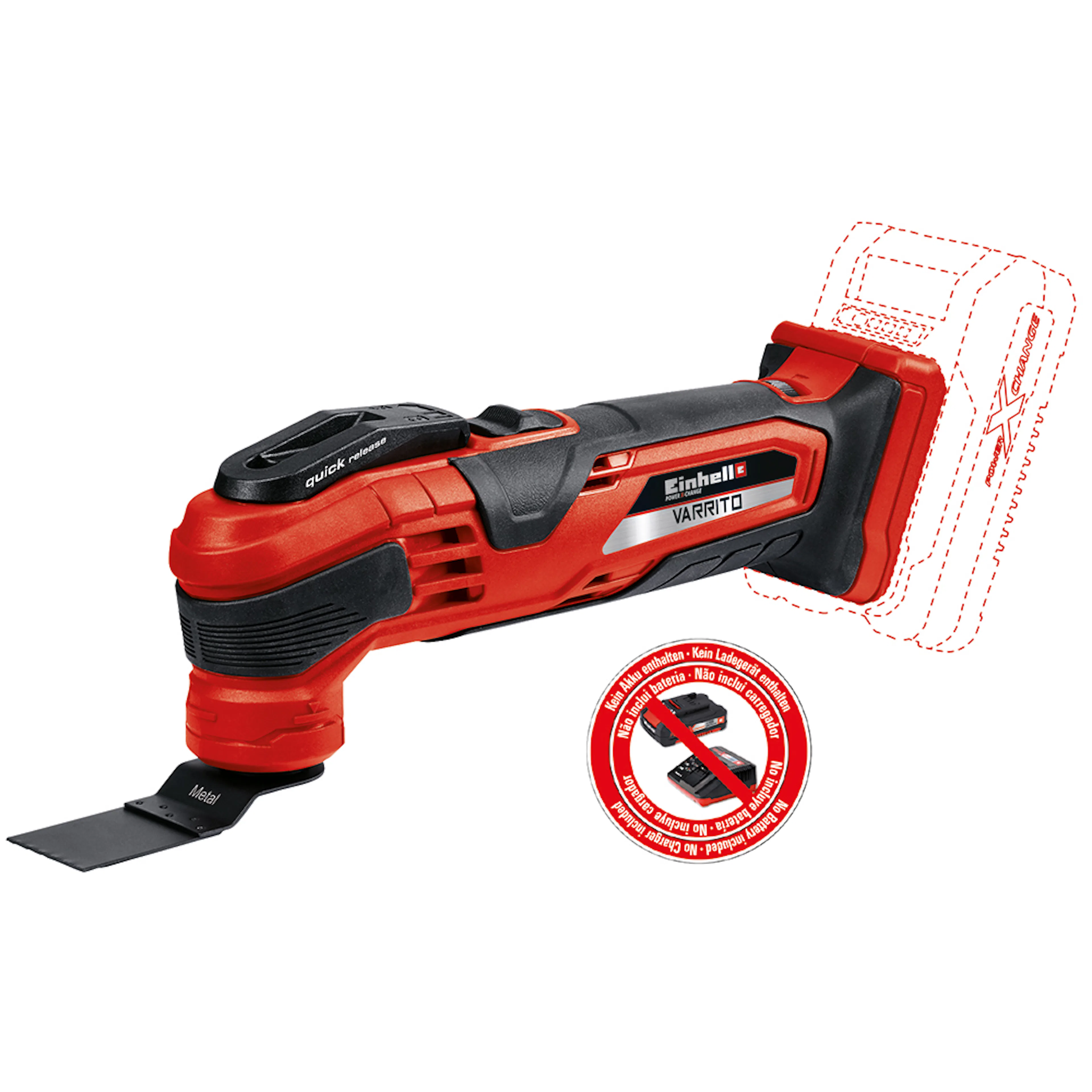 Multiverktyg Einhell VARRITO 18 V Li-Solo