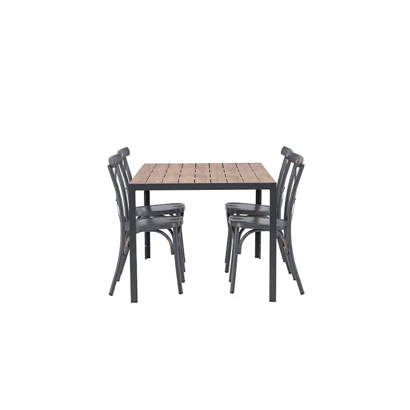 Matgrupp Venture Home Break Bord med 4 Tablas Stolar