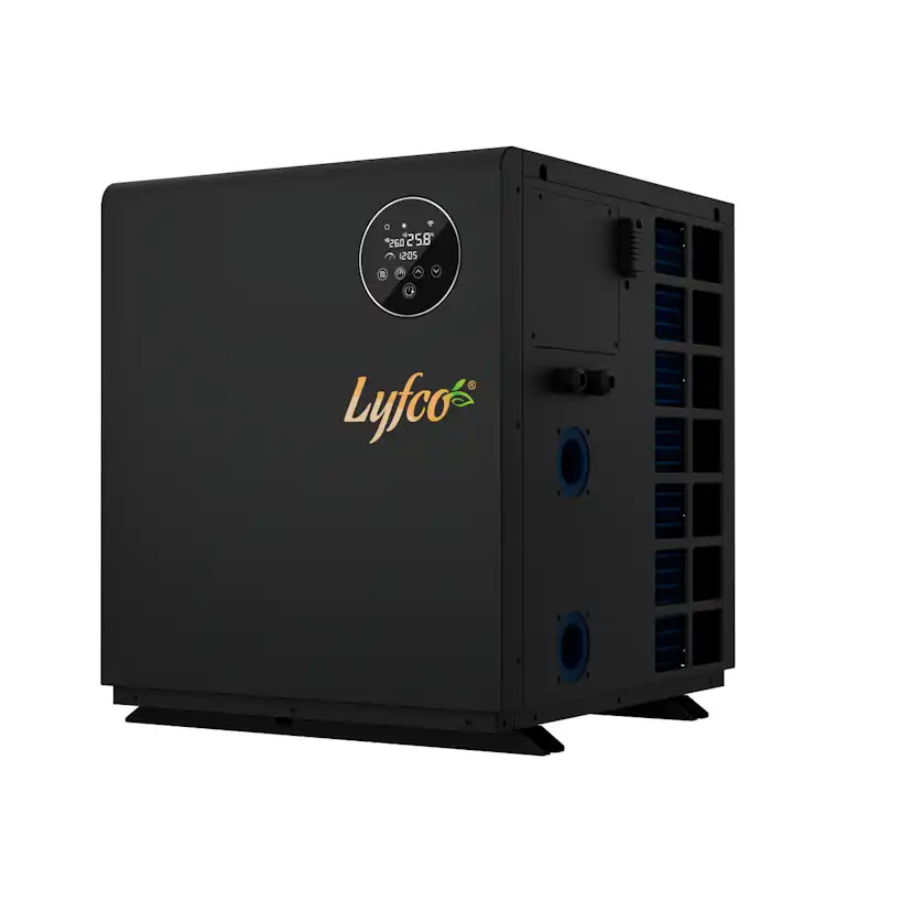Poolvärmepump Lyfco Vertikal Inverter 13kW Med WiFi-Styrning