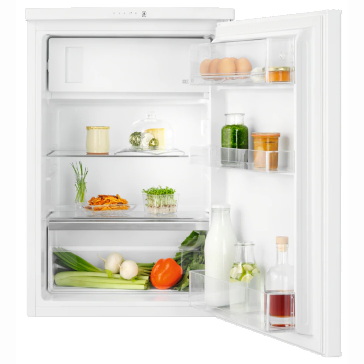 Fristående Kylskåp Electrolux LXB1SE11W0 119L Vit med Frysfack