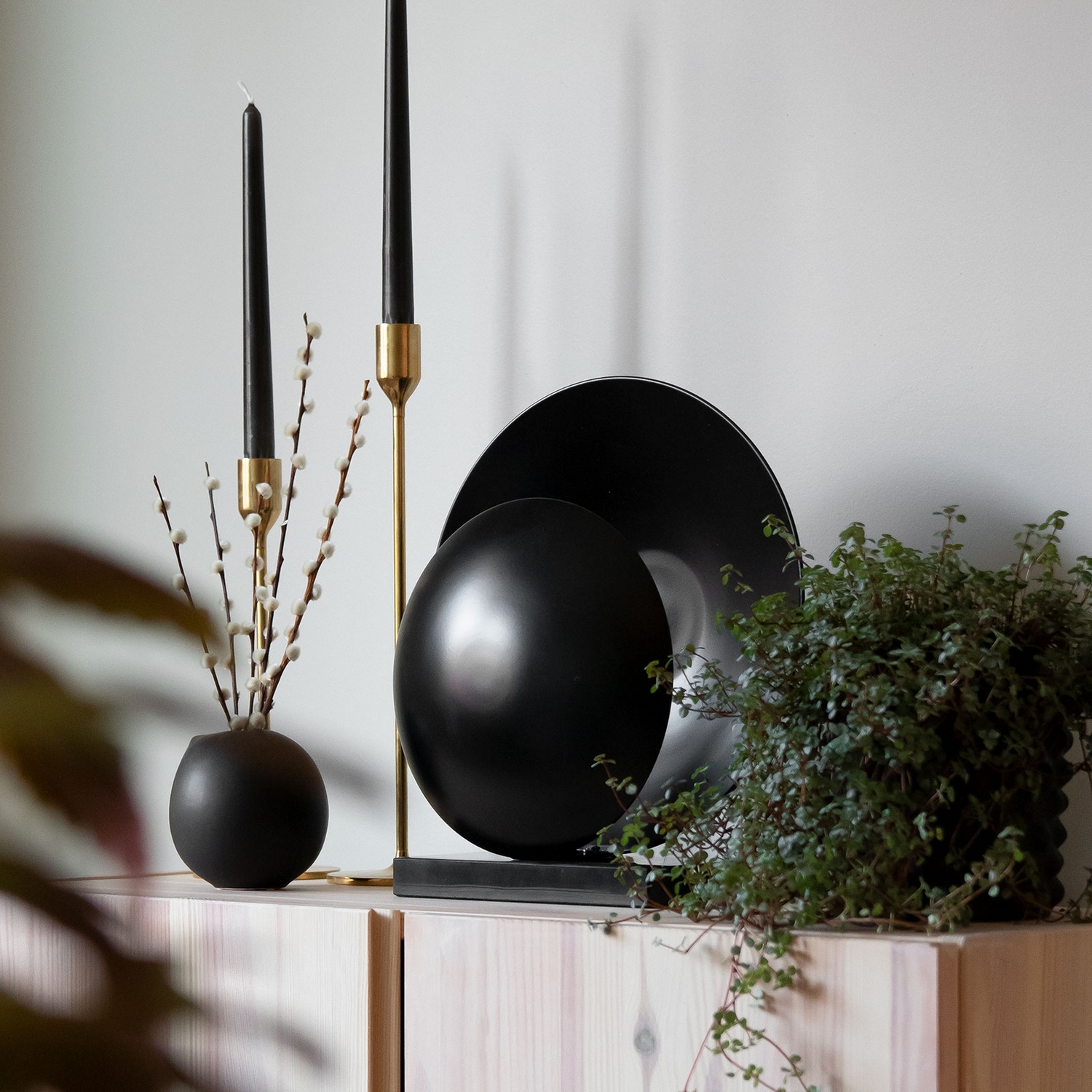 Bord Orbit Svart Svart