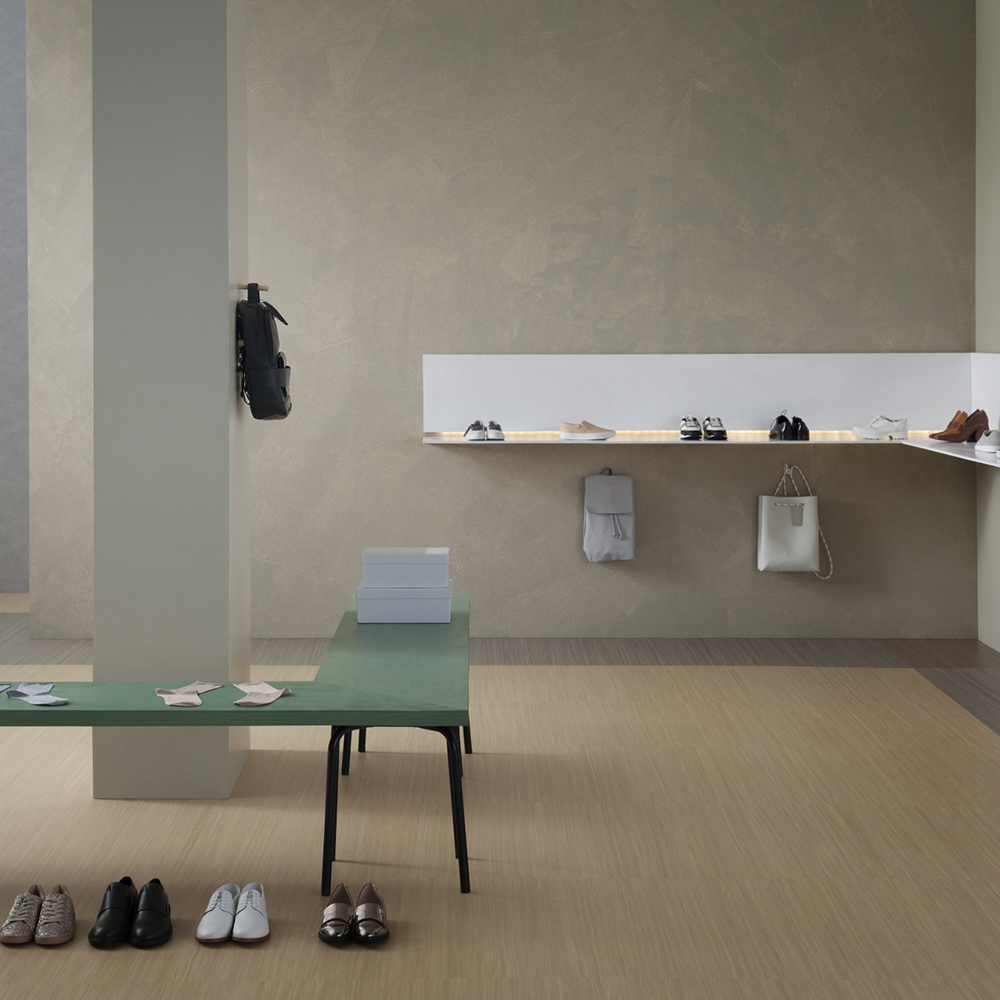 Linoleumgolv Forbo Marmoleum Click Withered Prairie 90x30 cm