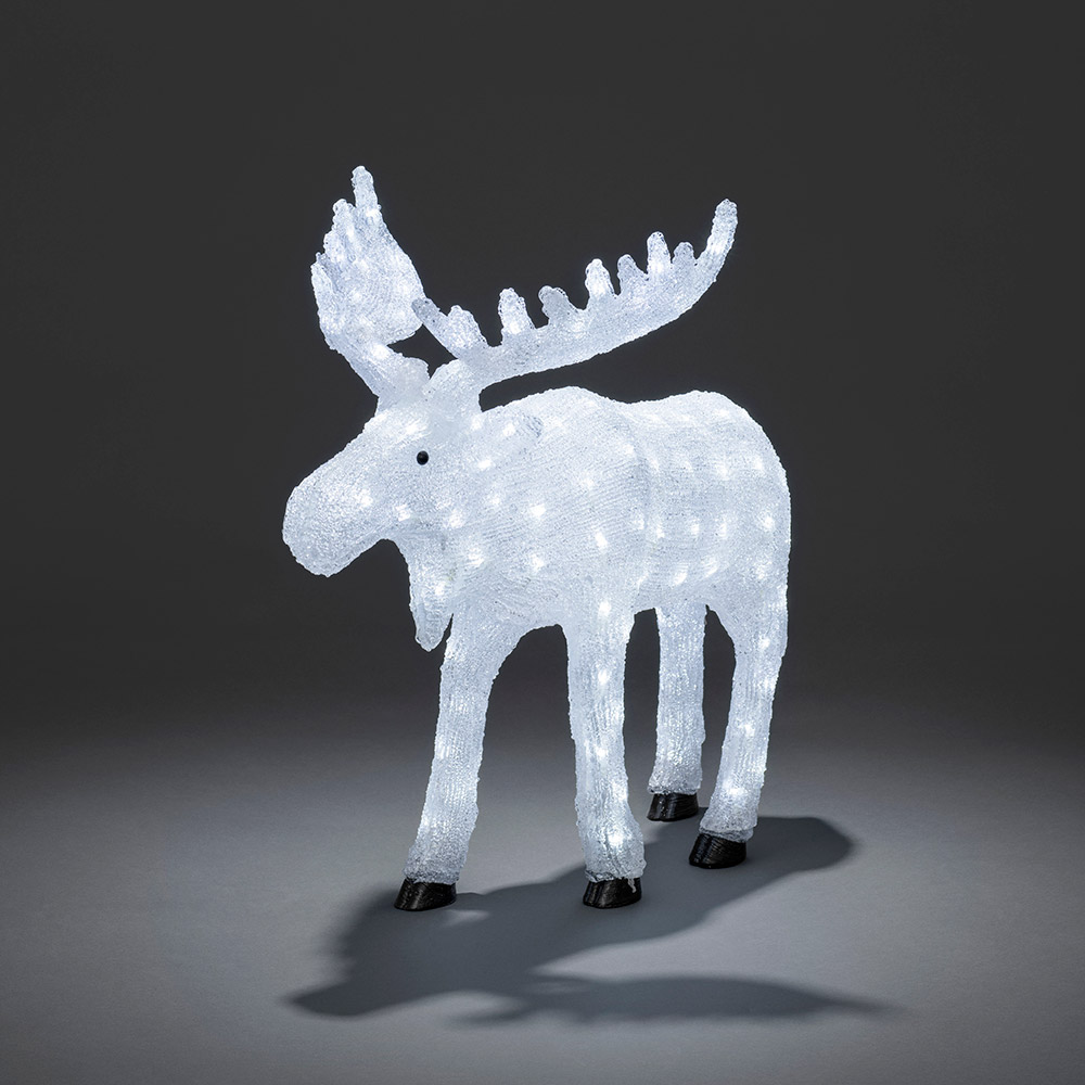 Dekorationsbelysning Gnosjö Konstsmide Älg 136 st LED