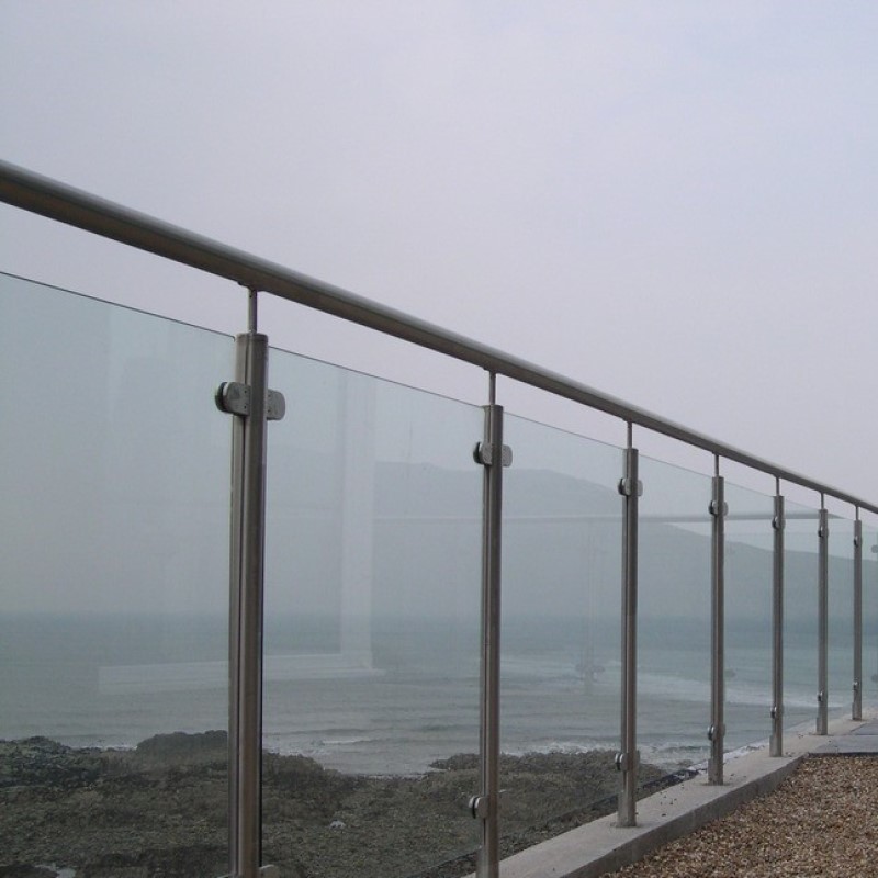 Toppfäste Herrljunga Ledstångsfabrik 0709 Utomhusbruk Skålad