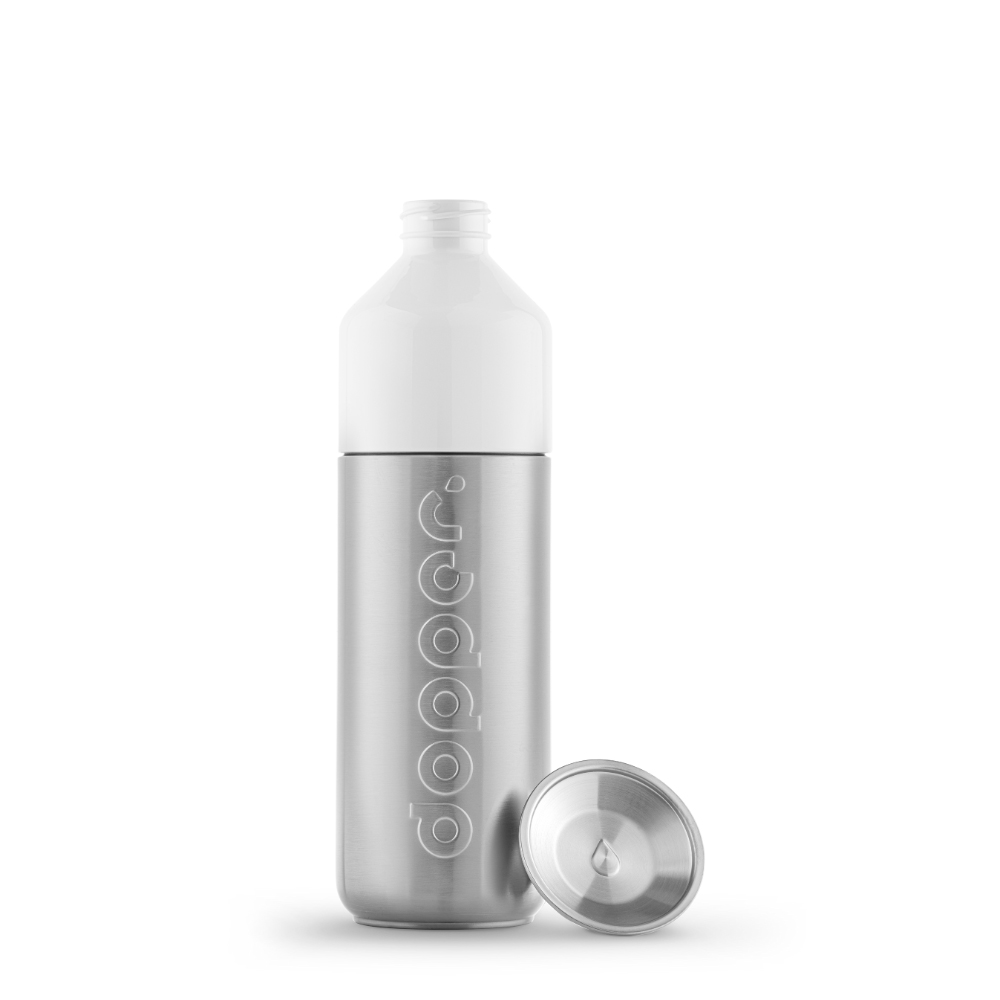 Vattenflaska Dopper Steel 1,1 L Silver