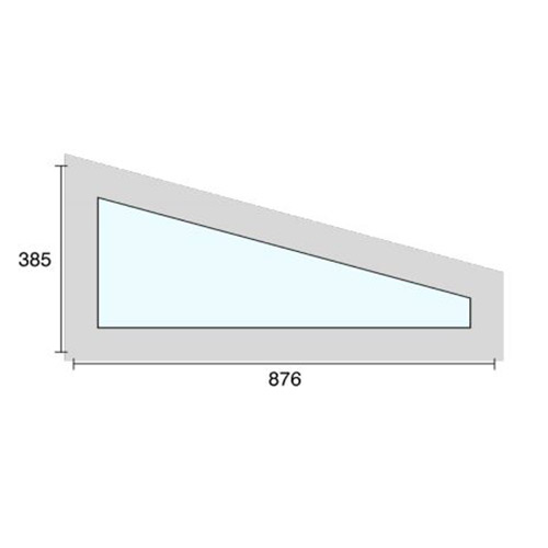 Gavelspetsfönster Landskap Par Robust Vår till Höst
