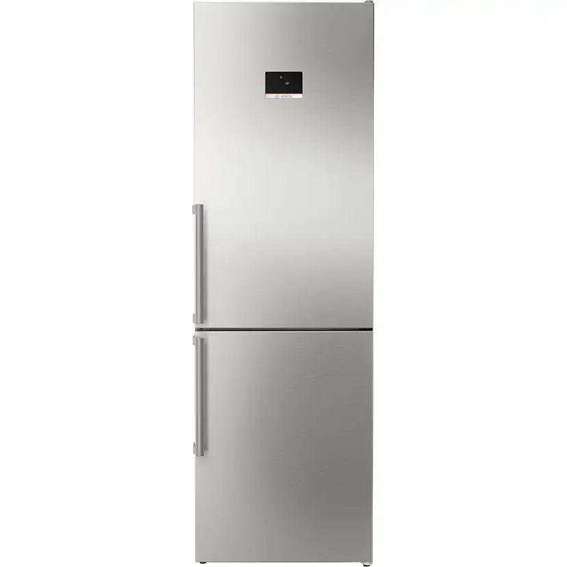 Kombiskåp Kyl/frys Bosch 2 st KGN367ICT Serie 4 186cm Otroligt Tysta Rostfri