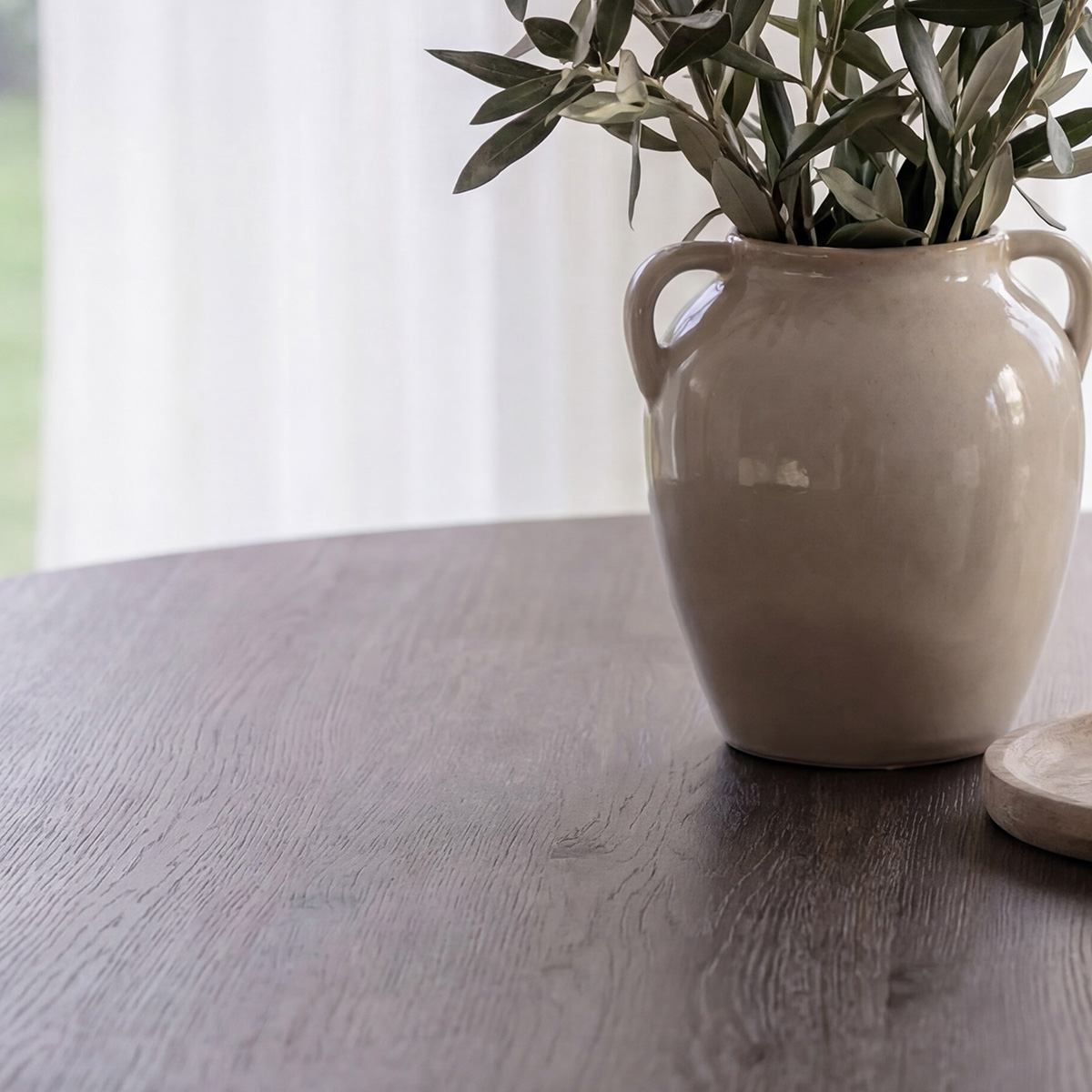 Matgrupp Venture Home Juno  Ø120 cm med 4st Blom Stolar